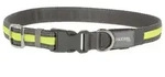 Beleuchtetes Halsband KERBL Light & Reflex, 35 - 50 cm x 20 mm, gelb