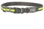 Beleuchtetes Halsband KERBL Light & Reflex, 45 - 65 cm x 25 mm, gelb