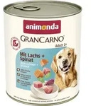 ANIMONDA GranCarno Adult Dog, Geschmack: Lachs + Spinat, 800 g