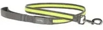 Beleuchtete Hunde- und Katzenleine, KERBL Light & Reflex, 120 cm x 25 mm, gelb
