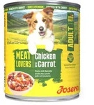 JOSERA Meatlovers Menu Huhn mit Karotten 800g