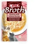 INABA Ciao Broth Katzenfutterzusatz mit Huhn- und Lachsgeschmack in Br&uuml;he 40g
