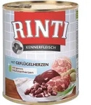 Rinti Kennerfleisch Gefl&uuml;gelelherzen Nassfutter 800g
