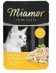 Miamor Feine Filets - Katzennassfutter H&uuml;hnerfilets mit Thunfisch 100g