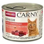 Animonda Cat Carny Senior Rind und Pu&shy;ten&shy;her&shy;zen 200g