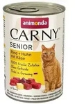 ANIMONDA Cat Carny Senior flavor: Beef, chicken, cheese 400g