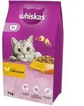 WHISKAS Adult 7kg - Katzentrockenfutter mit Huhn und Gem&uuml;se