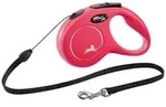 FLEXI New Classic Leine rot S 5m bis zu 12kg - Schnur