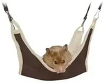 TRIXIE H&auml;ngematte f&uuml;r Hamster und Maus Ma&szlig;e: 18 &times; 18 cm