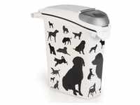 CURVER PetLife 10 kg Aufbewahrungsbehälter für Hundefutter 10 kg 23,2 x 49,7...