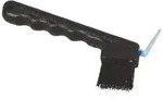 Can-Agri Hufkratzer mit B&uuml;rste, schwarz