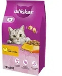 WHISKAS Adult 14 kg - Trockenfutter f&uuml;r ausgewachsene Katzen, mit leckerem Huhn