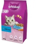 WHISKAS Adult 14 kg - Trockenfutter f&uuml;r ausgewachsene Katzen, mit leckerem Thunfisch