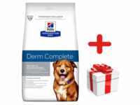 HILL'S PD Prescription Diet Canine Derm Complete 12kg + Überraschung für den...