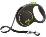 FLEXI Black Design Green Lanyard S - 5m bis 15kg - Band