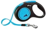 FLEXI New Neon Blue Lanyard S - 5m bis 15kg - Band