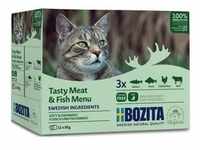 BOZITA Multibox Fleisch- und Fischpuddingstücke (12X85g) (Rabatt für...