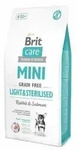 BRIT CARE Mini Grain-Free Light&Sterilised 2kg