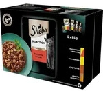 SHEBA Sachet 12x85g Selection in Sauce Juicy Flavours - Katzennassfutter in Sauce