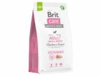 BRIT CARE Dog Sustainable Adult Small Breed Chicken & Insect 7kg (Mit...