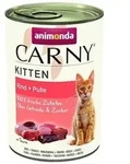 Animonda Cat Carny Kitten Rind und Putenherzen 400g