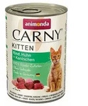 Animonda Cat Carny Kitten Rind, Pute und Kaninchen 400g