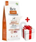 BRIT CARE Dog Hypoallergenic Adult Medium Breed Lamb 12kg + &Uuml;berraschung f&uuml;r...