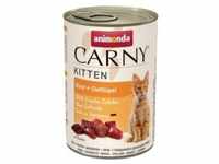 ANIMONDA Cat Carny Rindfleisch, Geflügel 400g (Rabatt für Stammkunden 3%)