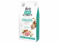 BRIT Care Cat Getreidefrei Sterilisiert Harngesundheit 400g + Überraschung...