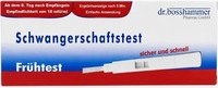 PZN-DE 04900002, Dr. Bosshammer Pharma SCHWANGERSCHAFTSTEST Fr&uuml;htest 1 St Test