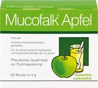 PZN-DE 04891792, Dr. Falk Pharma Mucofalk Apfel Beutel 20 St Granulat zur Herstellung