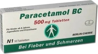 PZN-DE 04088345, Berlin-Chemie Paracetamol BC 500mg 10 St Tabletten, Grundpreis: