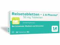 PZN-DE 05368650, Reisetabletten 1A Pharma 20 St, Grundpreis: &euro; 0,10 / Stück