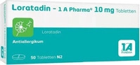 PZN-DE 01879112, 1A Pharma Loratadin - 1 A Pharma 50 St Tabletten, Grundpreis: &euro;