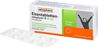 PZN-DE 06957696, Eisentabletten-ratiopharm N 50mg 50 St Filmtabletten, Grundpreis: