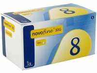 PZN-DE 07669539, Novo Nordisk Pharma NOVOFINE 8 Kanülen 0,30x8 mm 30 G...