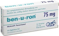 PZN-DE 02684876, Bene Arzneimittel Ben-u-ron 75mg 10 St Suppositorien, Grundpreis: