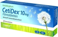 PZN-DE 08892110, Dexcel Pharma CetiDex 10mg 20 St Filmtabletten, Grundpreis:...