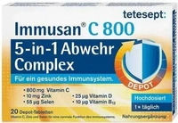 PZN-DE 16700521, Merz Consumer Care tetesept Immusan C 800 20 St Tabletten 0.025 kg,