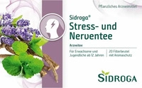 PZN-DE 09944375, Uriach SIDROGA Stress- und Nerventee Filterbeutel 20X2.0 g Tee 0.04