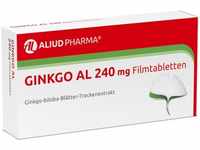 PZN-DE 11287677, ALIUD Pharma Ginkgo AL 240mg Filmtabletten 30 St, Grundpreis: &euro;
