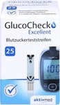 PZN-DE 09286618, Aktivmed GLUCO CHECK Excellent Teststreifen 25 St Teststreifen,
