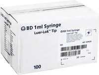 PZN-DE 01319181, Becton Dickinson BD PLASTIPAK Spr.1 ml Luer Lok 3teilig 100X1 ml