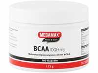 PZN-DE 14132113, Megamax B.V Bcaa 1.000 mg Megamax Kapseln 100 St, Grundpreis: &euro;