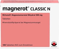 PZN-DE 00150774, W&ouml;rwag Pharma magnerot CLASSIC N 100 St Tabletten, Grundpreis:
