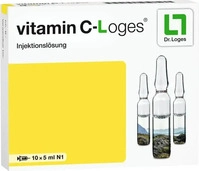 PZN-DE 13699651, Dr. Loges + vitamin C-Loges 5 ml Injektionsl&ouml;sung 10X5 ml