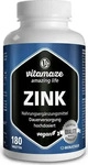 PZN-DE 12741486, vitamaze ZINK 25 mg hochdosiert 180 St Tabletten 0.126 kg,
