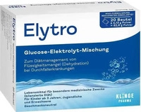 PZN-DE 18653180, Klinge Pharma Elytro Glucose-Elektrolyt-Mischung 20 St Pulver zur