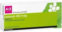 PZN-DE 15318819, AbZ-Pharma Levoceti-AbZ 5mg 20 St Filmtabletten, Grundpreis: &euro;