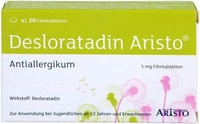 PZN-DE 11294298, Aristo Pharma Desloratadin Aristo 5mg 20 St Filmtabletten,